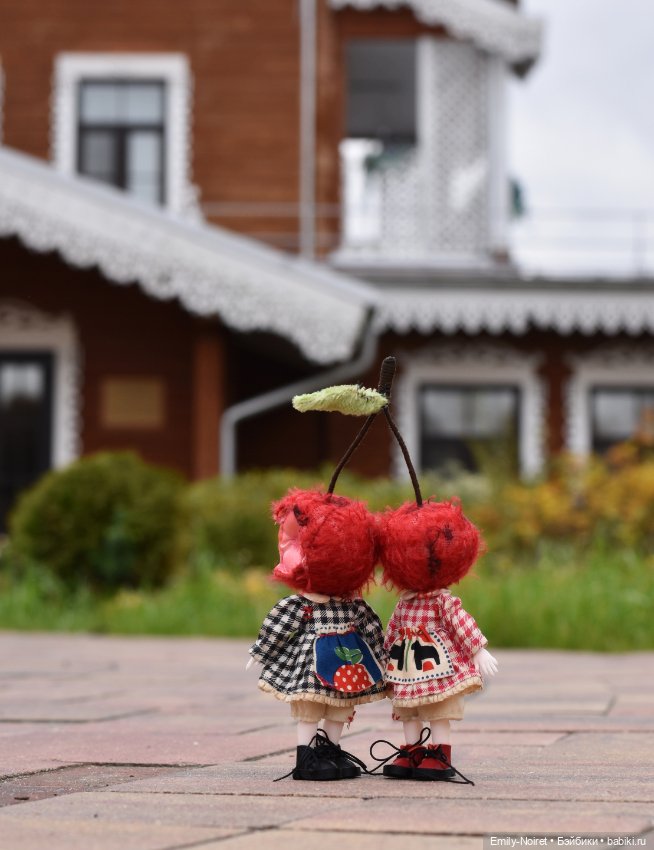 Вишенки на прогулке — Домашние фото авторских кукол: личные коллекции (фото 4)
