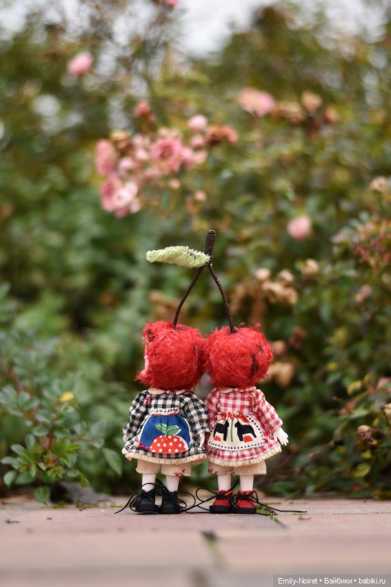 Вишенки на прогулке — Домашние фото авторских кукол: личные коллекции (фото 5)