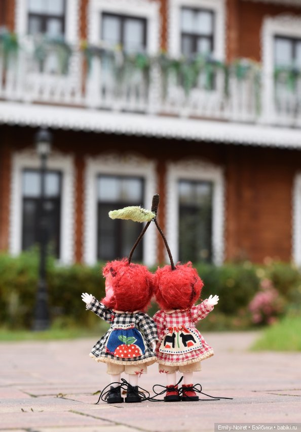 Вишенки на прогулке — Домашние фото авторских кукол: личные коллекции (фото 3)