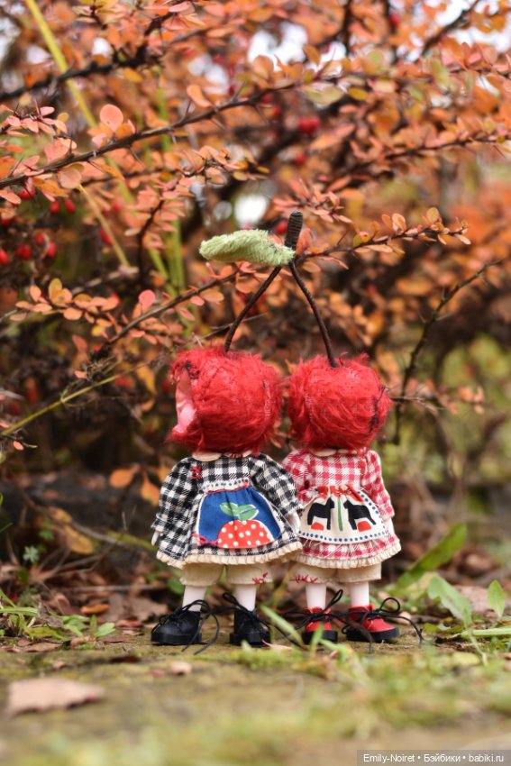 Вишенки на прогулке — Домашние фото авторских кукол: личные коллекции (фото 9)