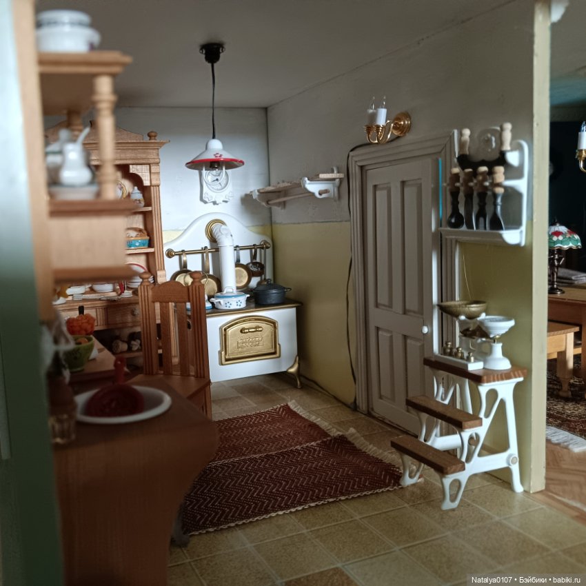 ‎Кукольный дом как коллекция миниатюры. Dora Kuhn. Часть 3-я