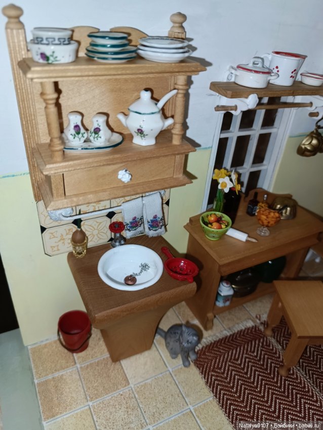 ‎Кукольный дом как коллекция миниатюры. Dora Kuhn. Часть 3-я