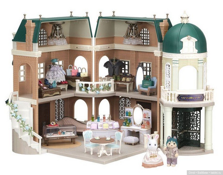 Отель-универмаг 2025 — Sylvanian Families (Сильвания Фэмили): домики