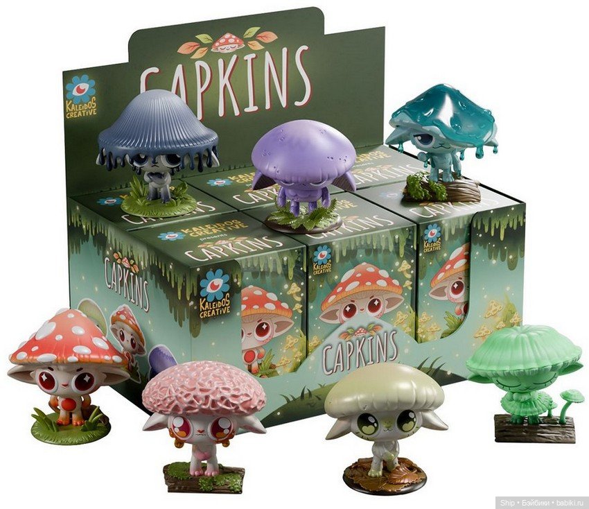 Загадочные обитатели Грибного леса — Капкины