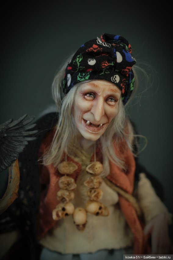 И снова Яга — Авторские шарнирные куклы своими руками: лепка