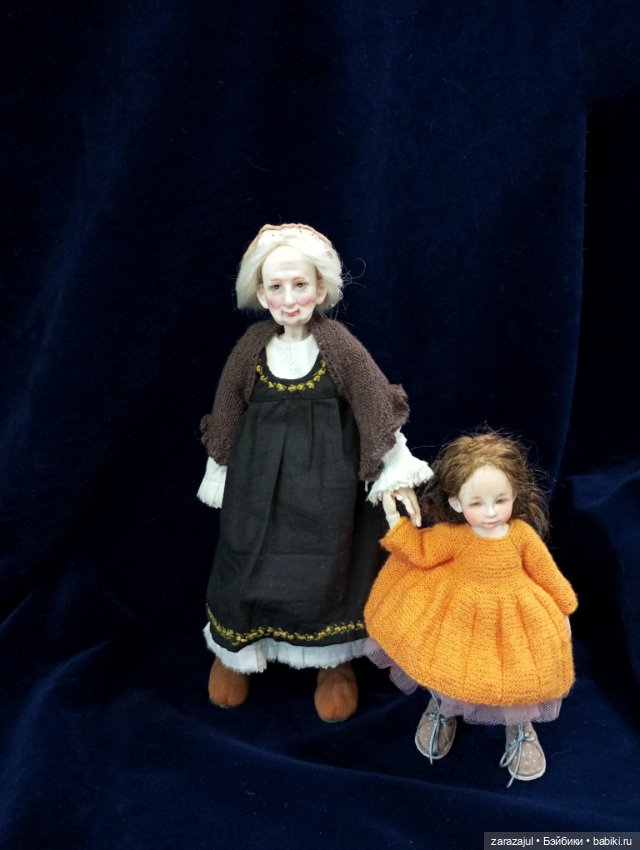 Эмма Марковна и Яська — Авторские шарнирные куклы своими руками: лепка