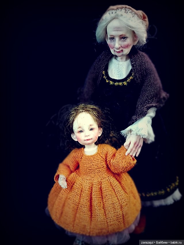 Эмма Марковна и Яська — Авторские шарнирные куклы своими руками: лепка (фото 3)