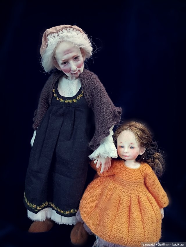 Эмма Марковна и Яська — Авторские шарнирные куклы своими руками: лепка (фото 2)