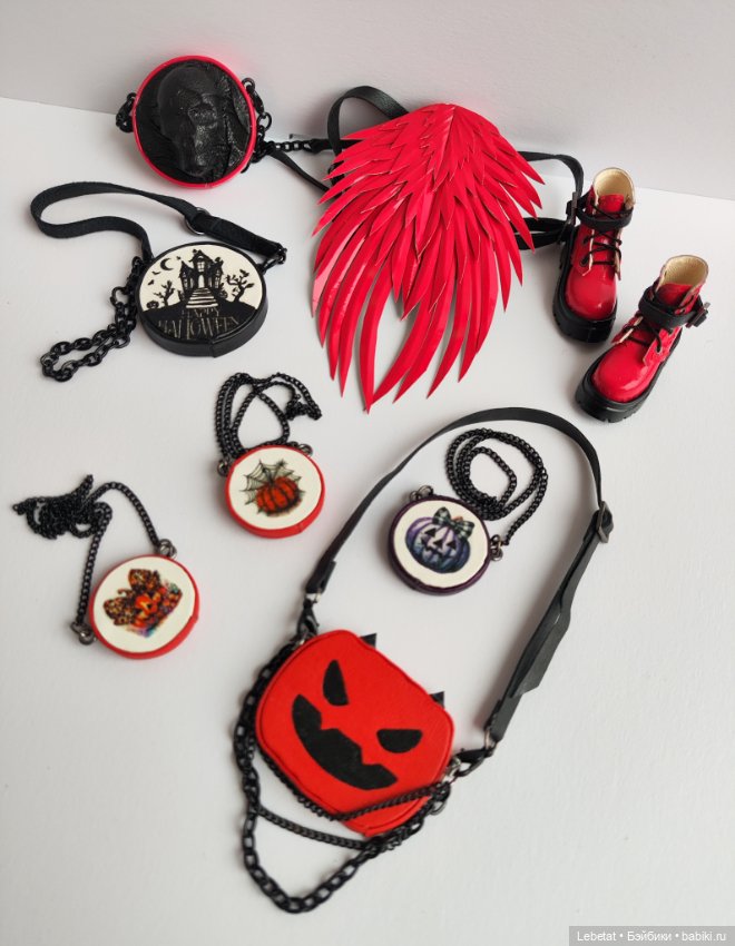 Мой Хэллоуин — Одежда и обувь для кукол своими руками: фото