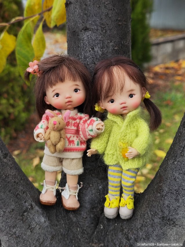 Юмико и Аяночка на прогулке (фото 3)