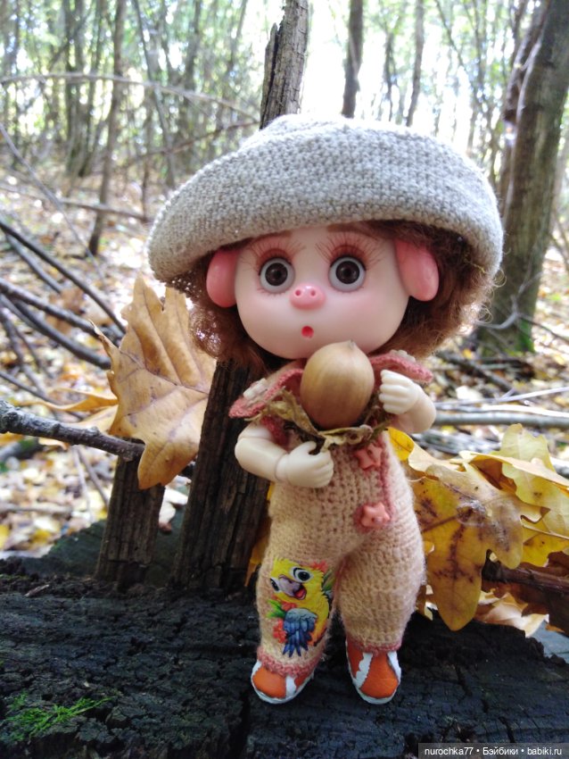 Про Нафочку. Нафочка в осеннем лесу