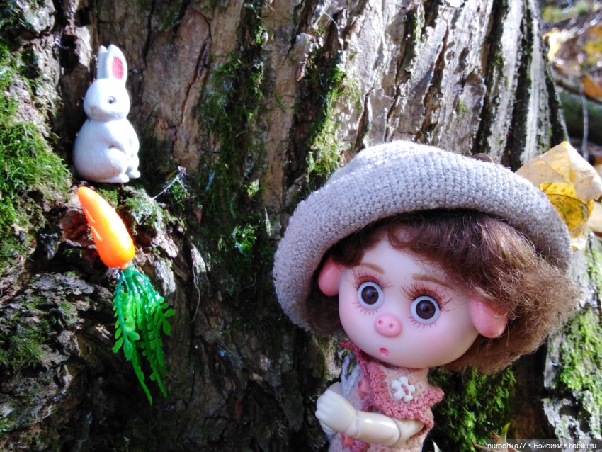 Про Нафочку. Змейка, зайчики, морковь