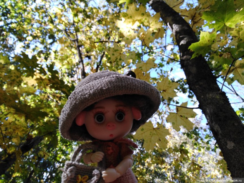 Про Нафочку. Нафочка в осеннем лесу