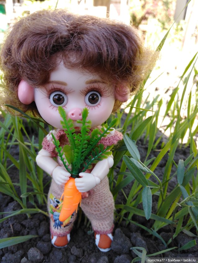 Про Нафочку. Змейка, зайчики, морковь (фото 7)