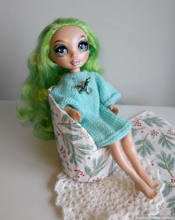 Кресло декупаж — Мебель для кукол и домиков: фото (фото 6)