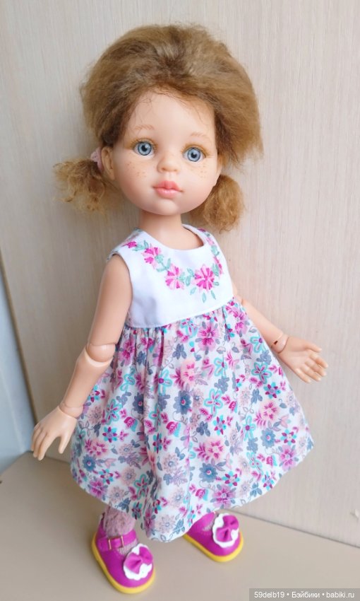 Анютка к зиме готова — Одежда и обувь для кукол своими руками: фото (фото 2)