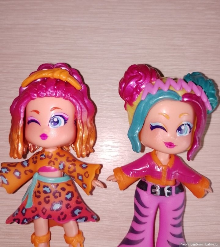 Куклы/ фигурки с меняющимся лицом Kookyloos