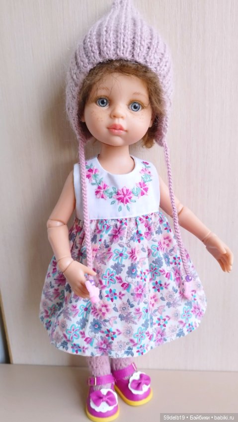 Анютка к зиме готова — Одежда и обувь для кукол своими руками: фото (фото 3)