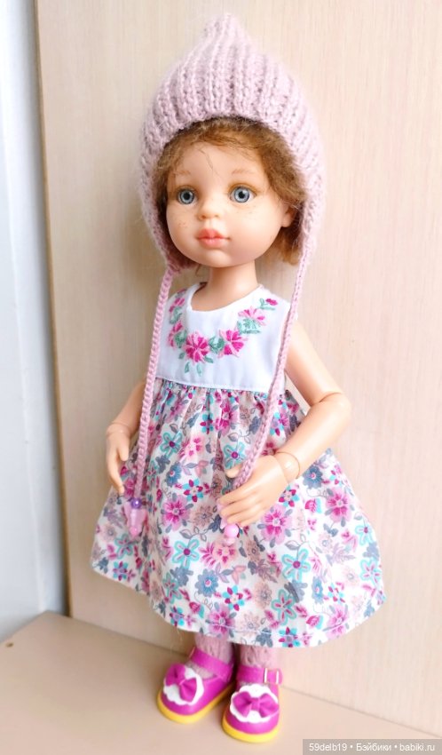 Анютка к зиме готова — Одежда и обувь для кукол своими руками: фото (фото 6)