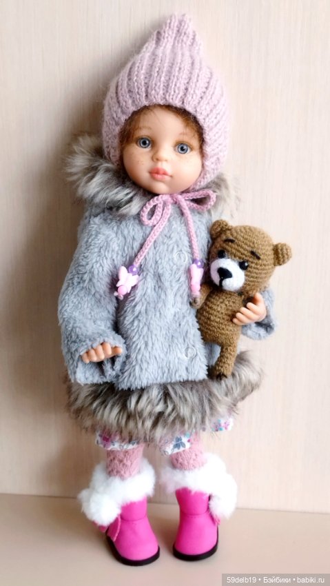 Анютка к зиме готова — Одежда и обувь для кукол своими руками: фото