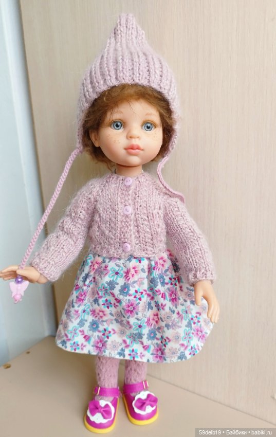 Анютка к зиме готова — Одежда и обувь для кукол своими руками: фото (фото 5)