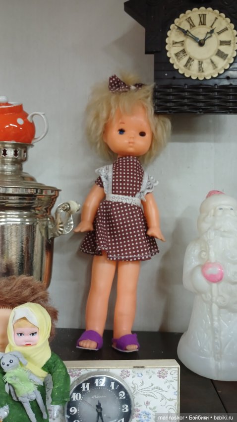 Музей СССР в селе Лядины. Много куколок)))