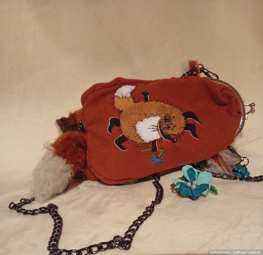 Сумка-лиса — Домашние фото авторских игрушек: Тедди (фото 6)