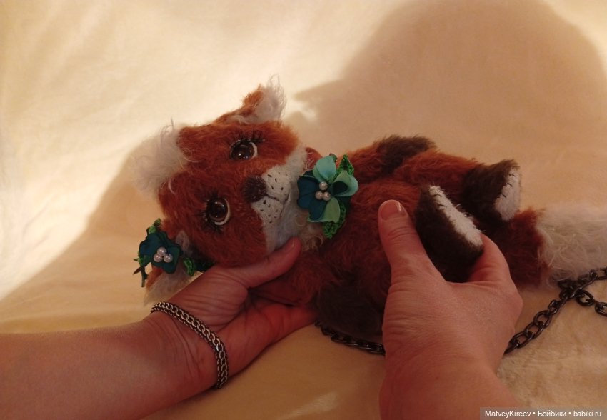 Сумка-лиса — Домашние фото авторских игрушек: Тедди (фото 9)