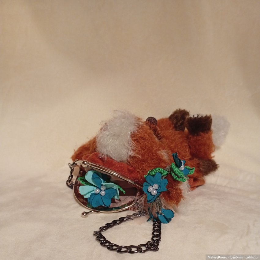 Сумка-лиса — Домашние фото авторских игрушек: Тедди (фото 7)