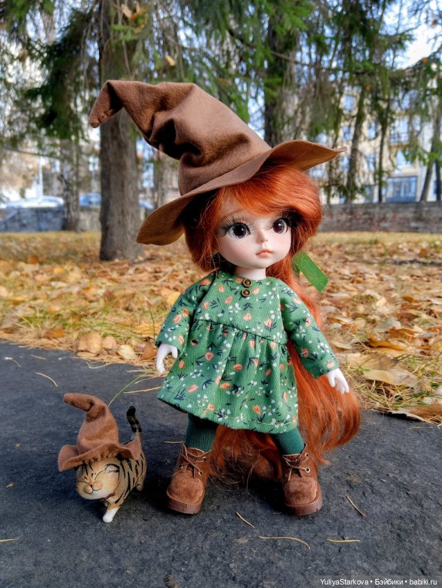 Осень, тыквы, праздник — Куклы Baboliy (Баболи (фото 6)
