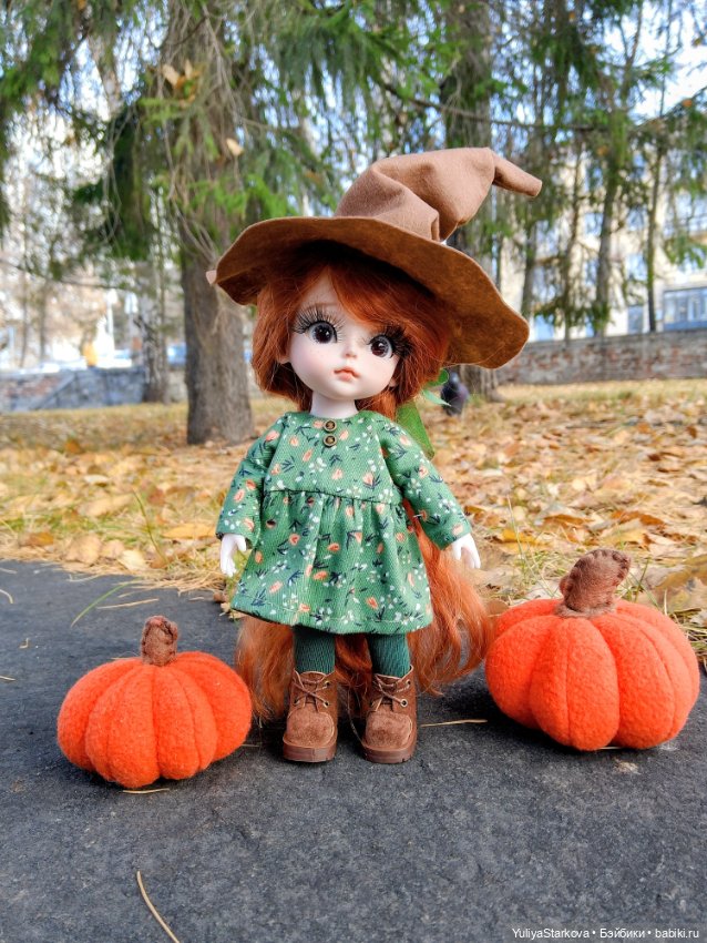Осень, тыквы, праздник — Куклы Baboliy (Баболи (фото 9)