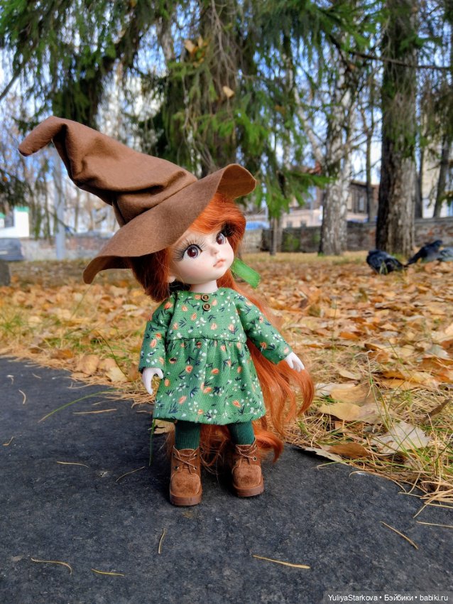 Осень, тыквы, праздник — Куклы Baboliy (Баболи (фото 7)