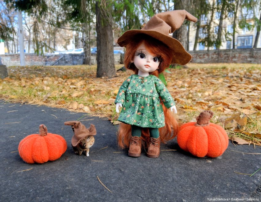 Осень, тыквы, праздник — Куклы Baboliy (Баболи