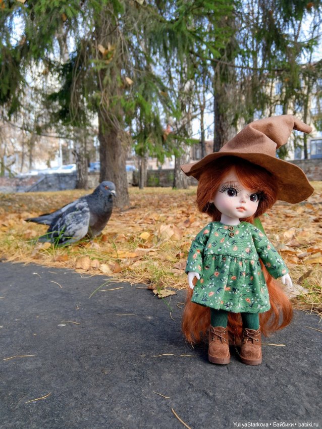 Осень, тыквы, праздник — Куклы Baboliy (Баболи (фото 3)
