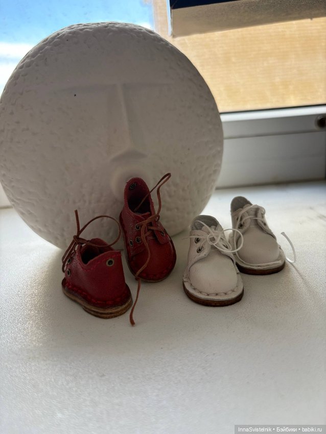 Авторская обувь для кукол с размером ножки от 1,0 до 8, 0 см