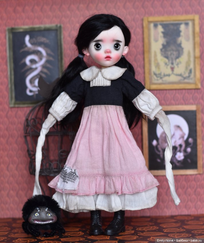 Белла и паучок — ООАК и репейнт игровых кукол: Bratz (фото 7)