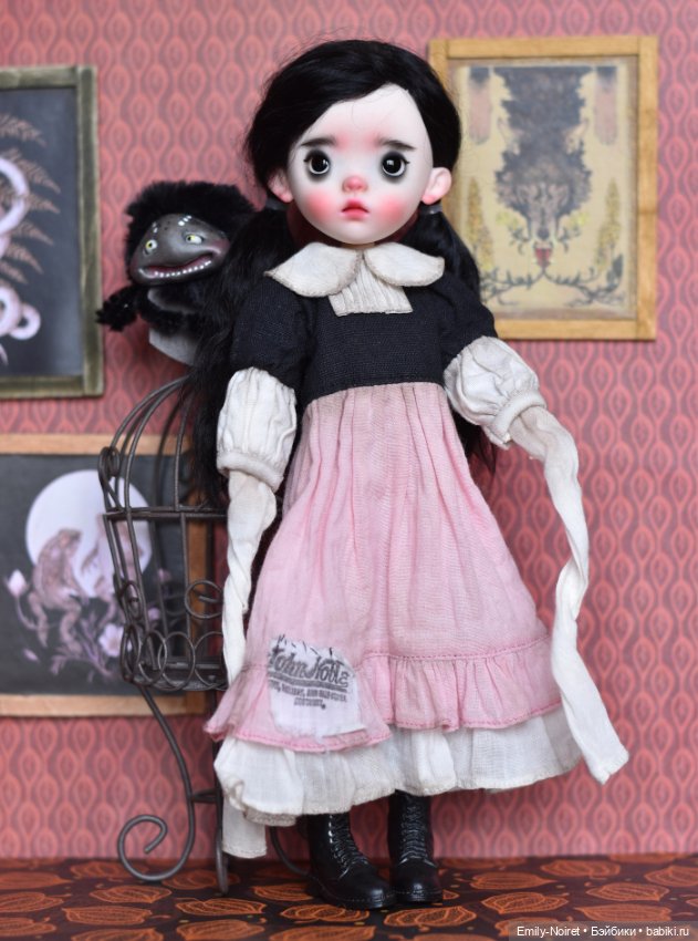 Белла и паучок — ООАК и репейнт игровых кукол: Bratz (фото 5)