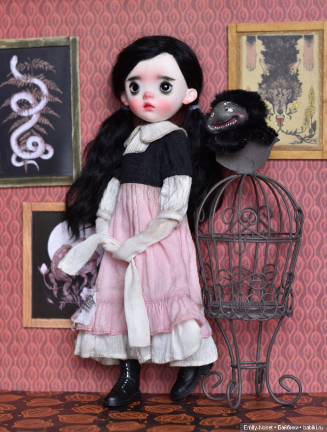 Белла и паучок — ООАК и репейнт игровых кукол: Bratz (фото 3)