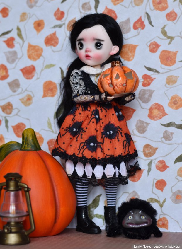 Белла и Хэллоуин — ООАК и репейнт игровых кукол: Bratz (фото 5)