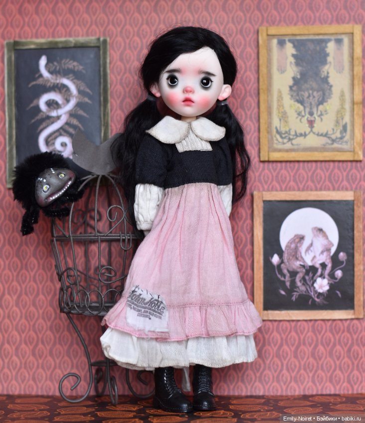 Белла и паучок — ООАК и репейнт игровых кукол: Bratz (фото 6)