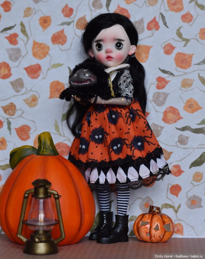 Белла и Хэллоуин — ООАК и репейнт игровых кукол: Bratz (фото 3)