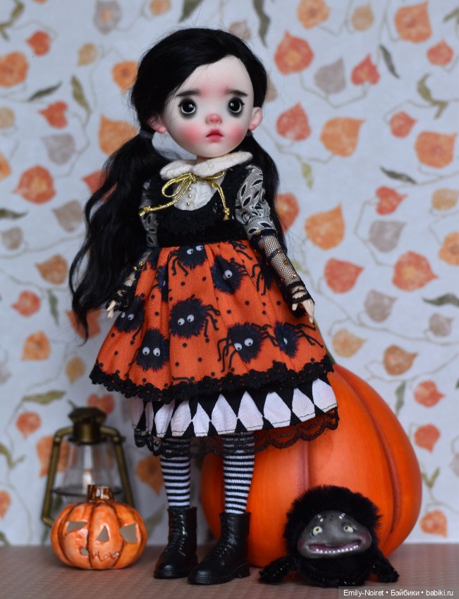 Белла и Хэллоуин — ООАК и репейнт игровых кукол: Bratz (фото 2)