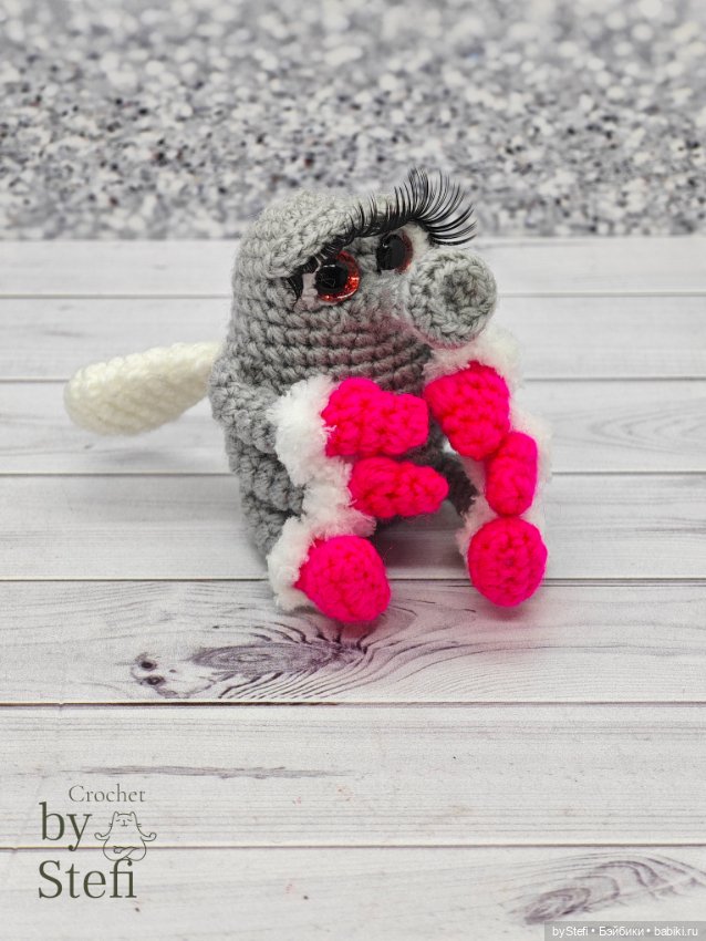 Муха Жужжжаля — Вязаные игрушки и амигуруми: крючком