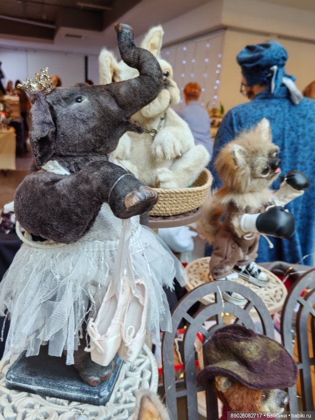 Мишка с куклой, часть 2 — Выставки кукол и мишек Тедди: фоторепортажи