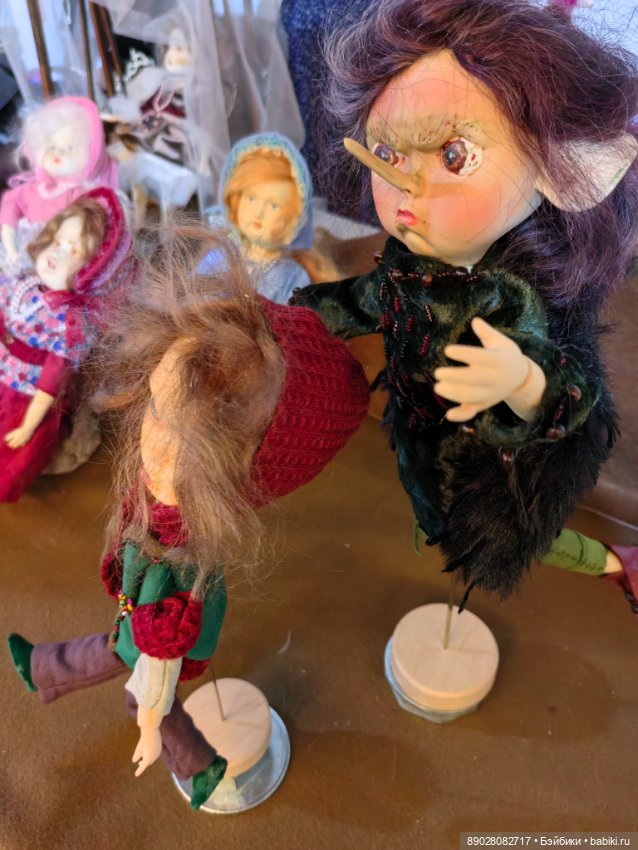 Мишка с куклой, часть 2 — Выставки кукол и мишек Тедди: фоторепортажи (фото 10)