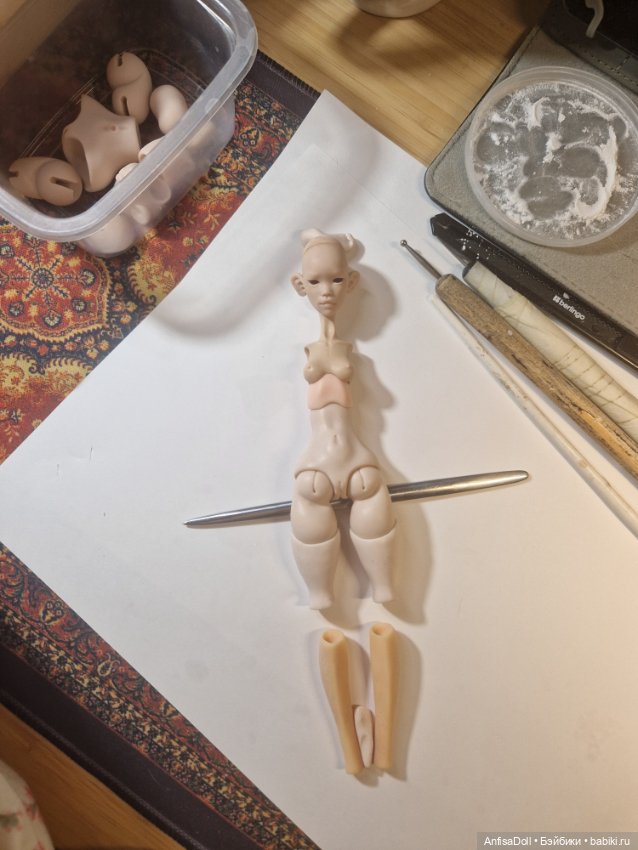 Моя новая авторская кукла, Дарина (фото 4)