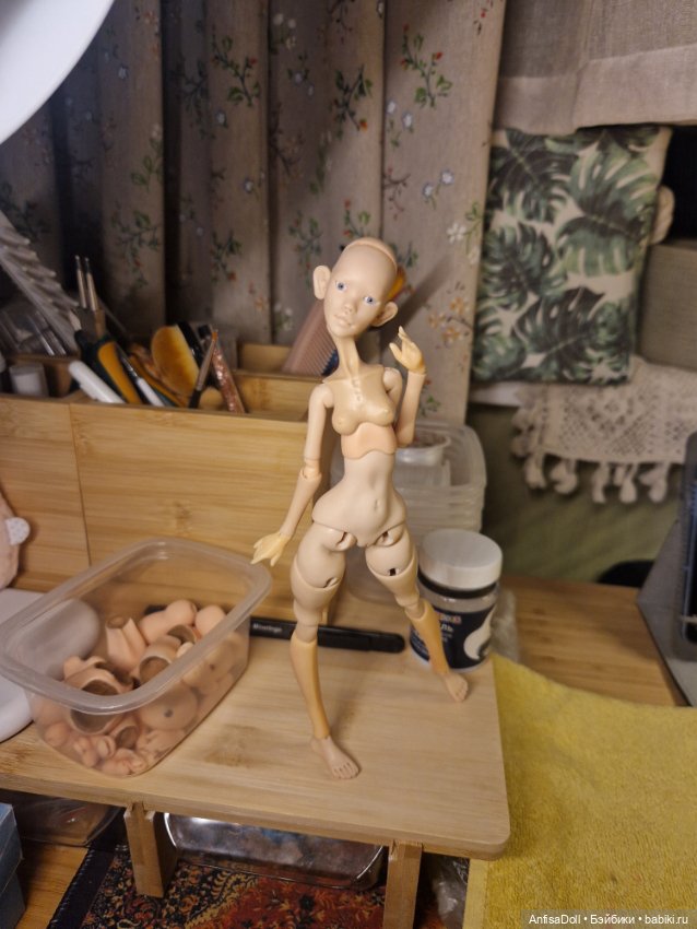 Моя новая авторская кукла, Дарина