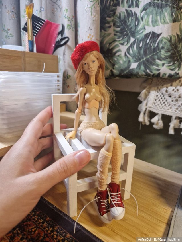 Моя новая авторская кукла, Дарина