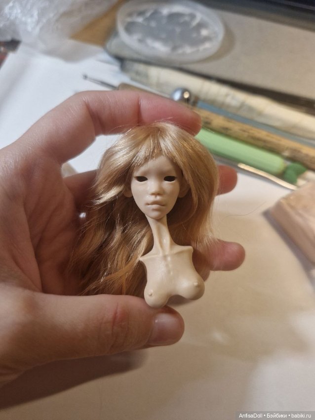Моя новая авторская кукла, Дарина
