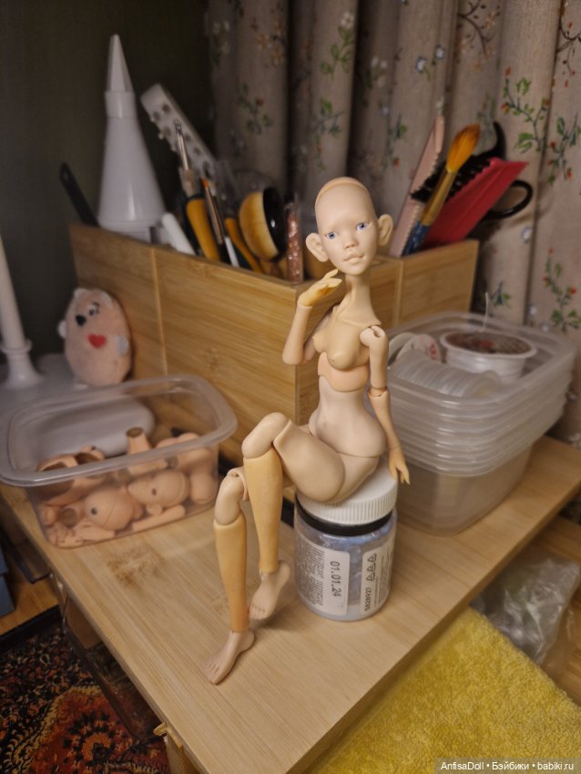 Моя новая авторская кукла, Дарина